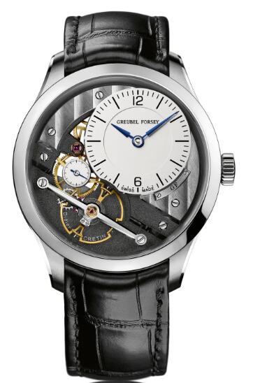 Greubel Forsey Signature 1 Platinum Silvered Dial replica watch